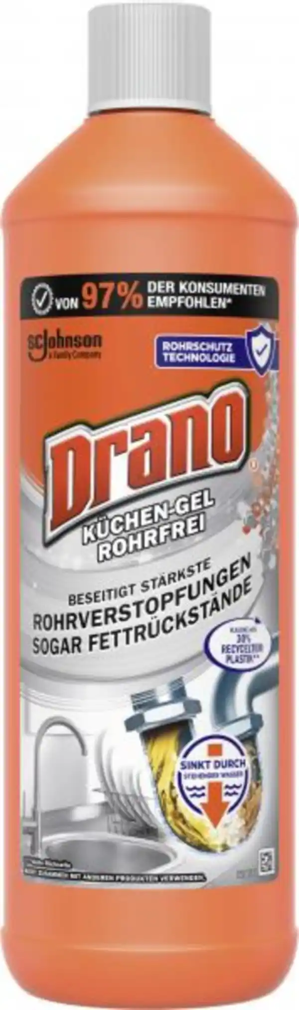 Bild 1 von Drano Küchen-Gel Rohrfrei