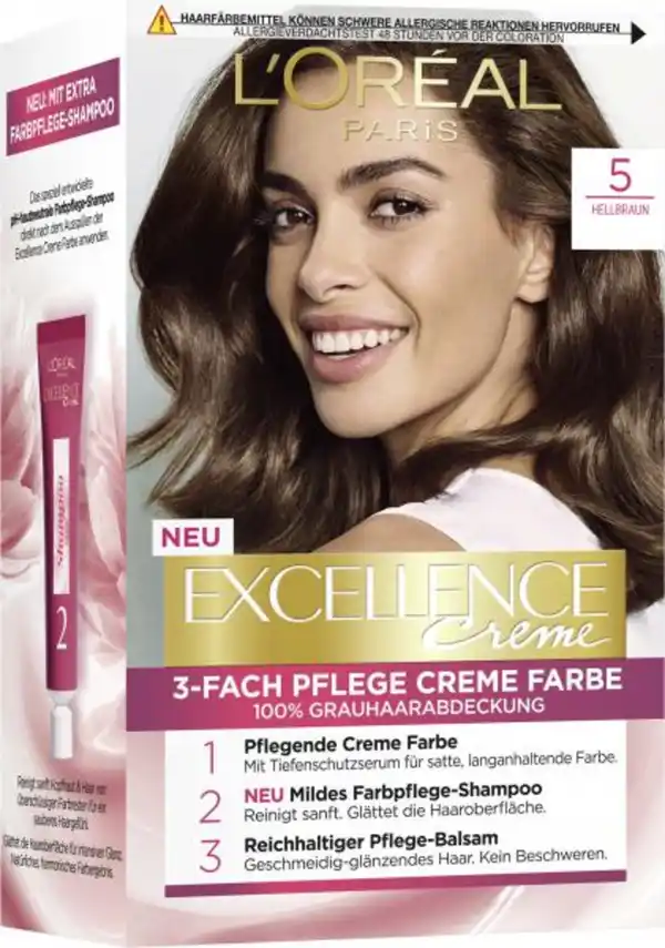 Bild 1 von L'Oréal Excellence Creme 5 Hellbraun