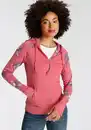 Bild 1 von KangaROOS Kapuzensweatjacke mit blumigem Druck im Hawaii-Look - NEUE KOLLEKTION, Rosa