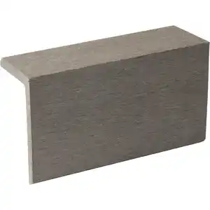 GroJa Solid Winkel 4,0 cm x 6,0 cm x 290 cm Grau