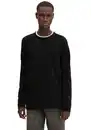 Bild 1 von TOM TAILOR Denim Strickpullover Tom Tailor Denim Herren Rundhalspullover, Schwarz