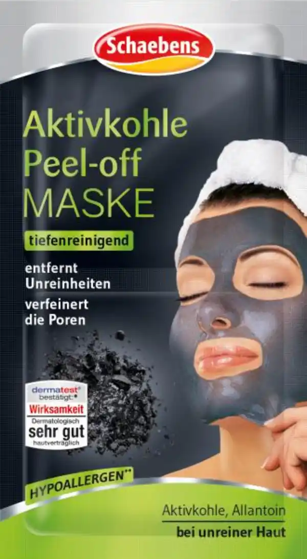 Bild 1 von Schaebens Aktivkohle Peel Off Maske