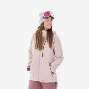 Skijacke Damen Freeride - FR 500 rosa