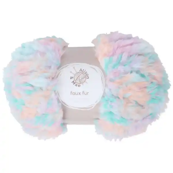 Bild 4 von Alison & Mae Strickgarn Faux Fur