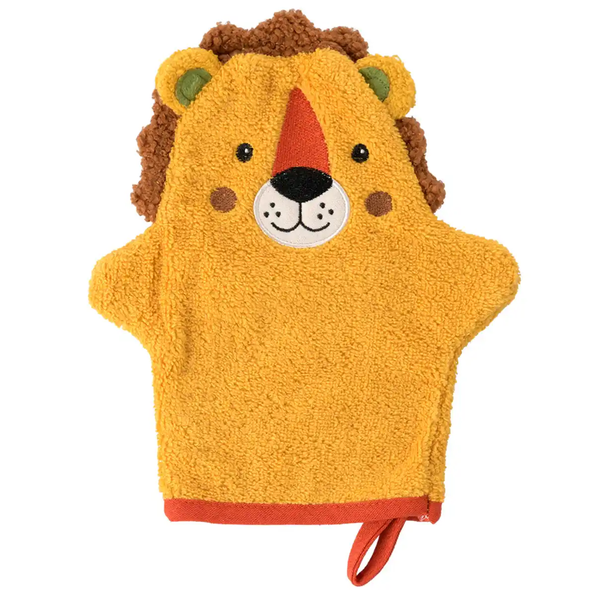 Bild 1 von Waschhandschuh im Löwen-Design GELB