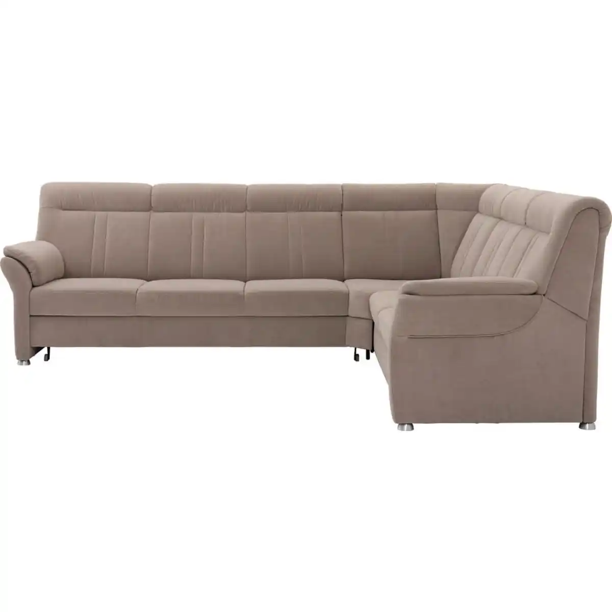 Bild 1 von Beldomo Comfort Ecksofa, Beige, Textil, 6-Sitzer, L-Form, 306x248 cm, Goldenes M, fleckschutzimprägniert, Bettkasten erhältlich, Stoffauswahl, planbar, Bettfunktion erhältlich, Wohnzimmer, Sofas &