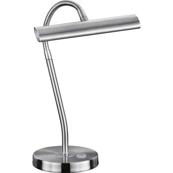 Bild 1 von Trio Leuchten Led-Tischleuchte Curtis, Nickel, Metall, 35 cm, 4-fach schaltbar, Touch-Schalter (on/off), Flexarm, Lampen & Leuchten, Innenbeleuchtung, Tischlampen