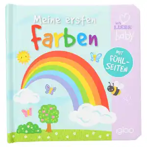 Baby Fühlbuch Mein ersten Farben HELLBLAU / BUNT