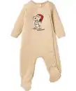 Bild 1 von Newborn Snoopy Strampler Weihnachten Peanuts, Knopfleiste, naturfarben