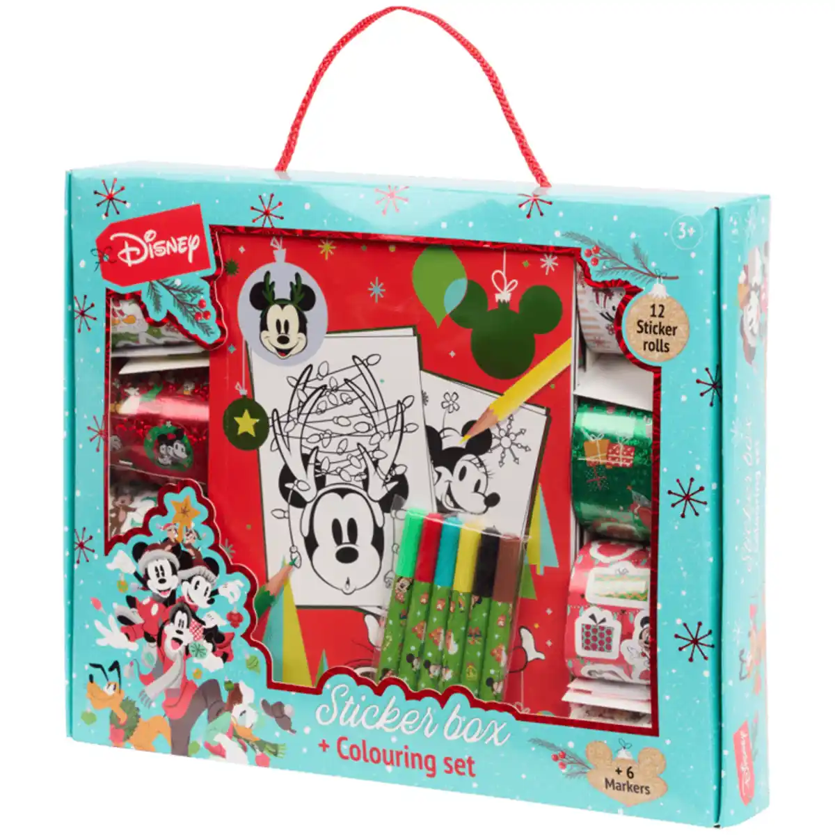 Bild 3 von Disney Weihnachtsmalbuch mit Stickern