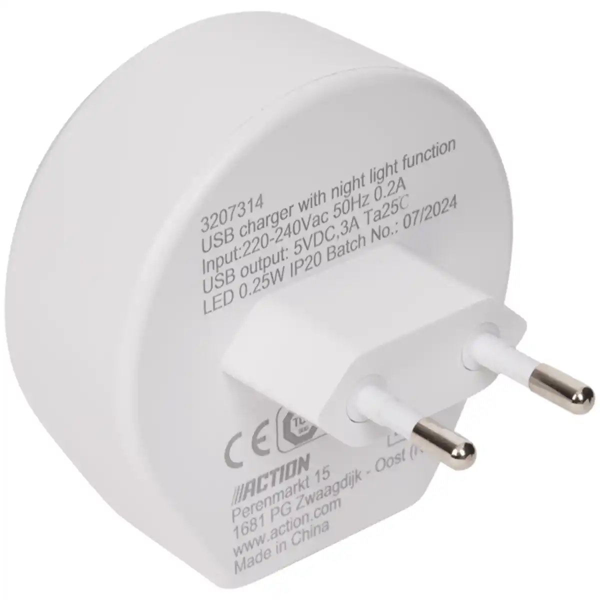 Bild 2 von USB-C-Ladegerät mit Nachtlicht