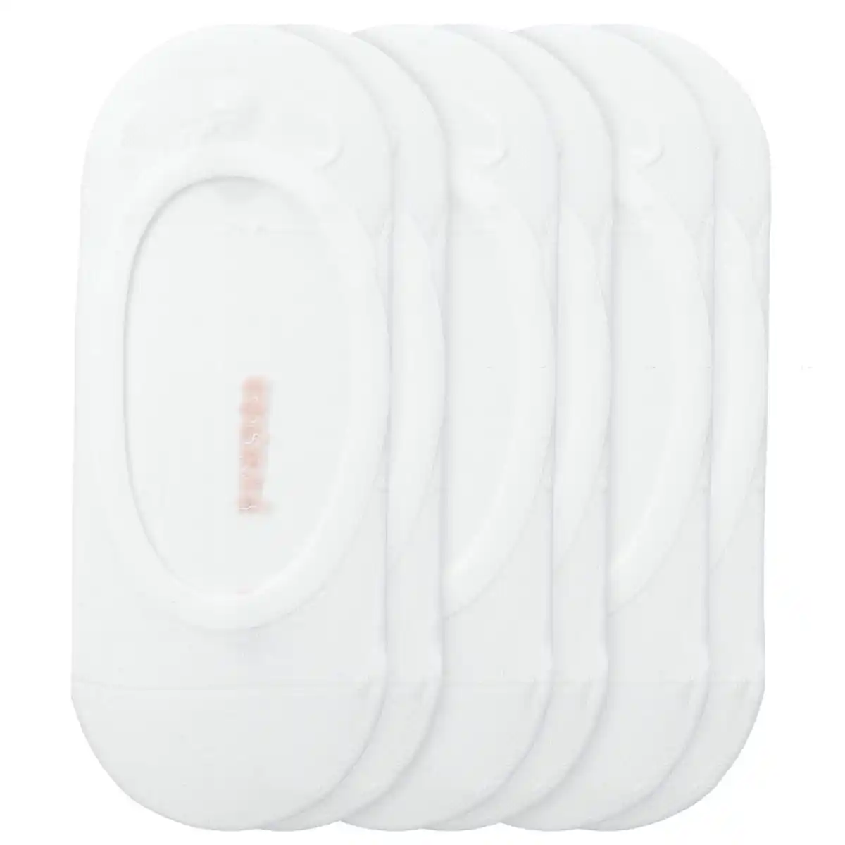 Bild 1 von 3 Paar Damen Füsslinge mit Viskose aus Bambus WEISS