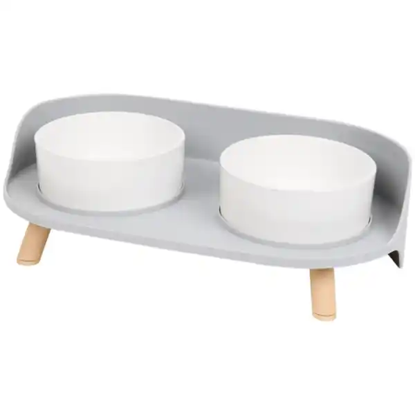 Bild 2 von Napfständer mit 2 Näpfen