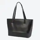 Bild 1 von Damen-Shopper aus Kunstleder, ca. 43x30x12cm, Black