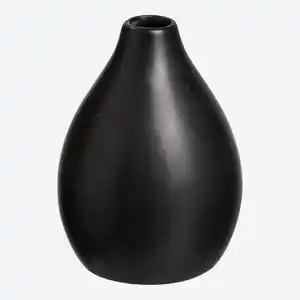 Vase in verschiedenen Farbvarianten, ca. 7,5x7,5x10cm, Black