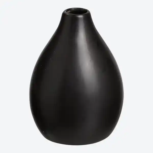 Bild 1 von Vase in verschiedenen Farbvarianten, ca. 7,5x7,5x10cm, Black