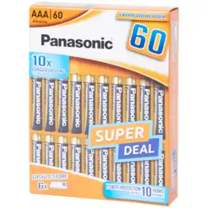 Panasonic Batterien AAA