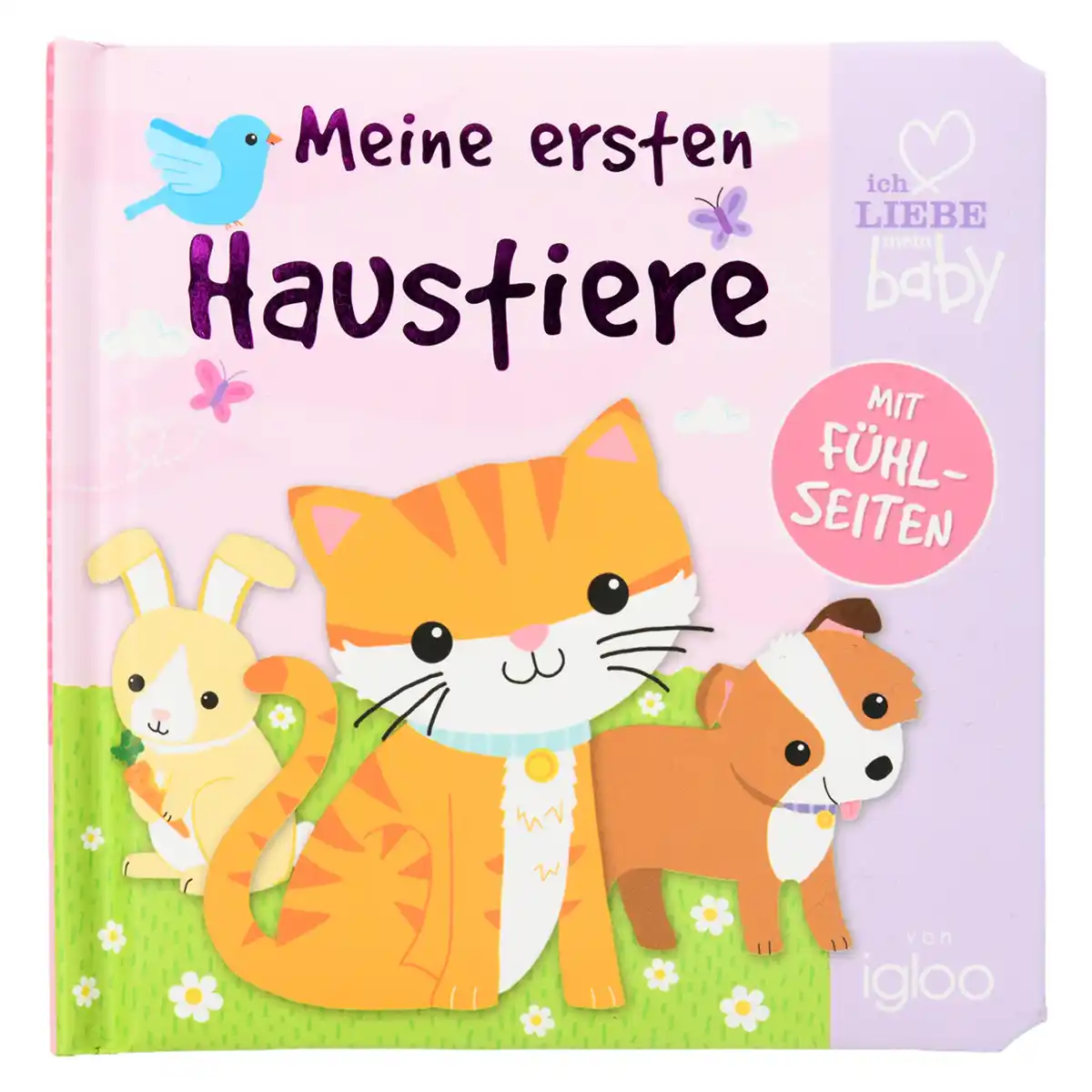 Bild 1 von Baby Fühlbuch Mein ersten Haustiere ROSA / BUNT