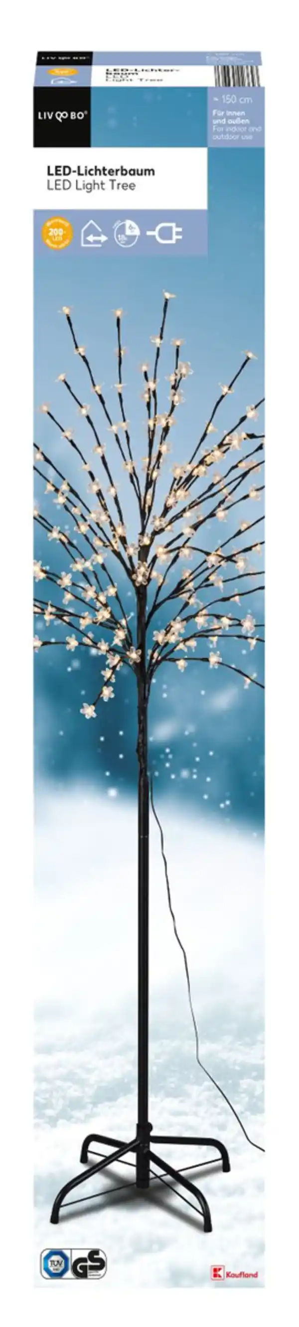 Bild 2 von LIV&BO® LED-Lichterbaum »Kirschbaum«