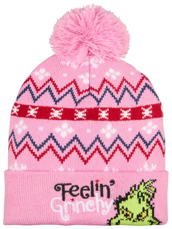 Bild 3 von Kinder-Strickmütze »The Grinch«