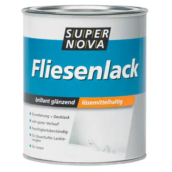 Bild 1 von POCOline Fliesenlack weiß glänzend ca. 0,75 l