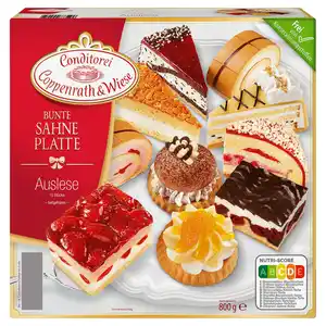 CONDITOREI COPPENRATH & WIESE Fest Sahne Platte 800 g