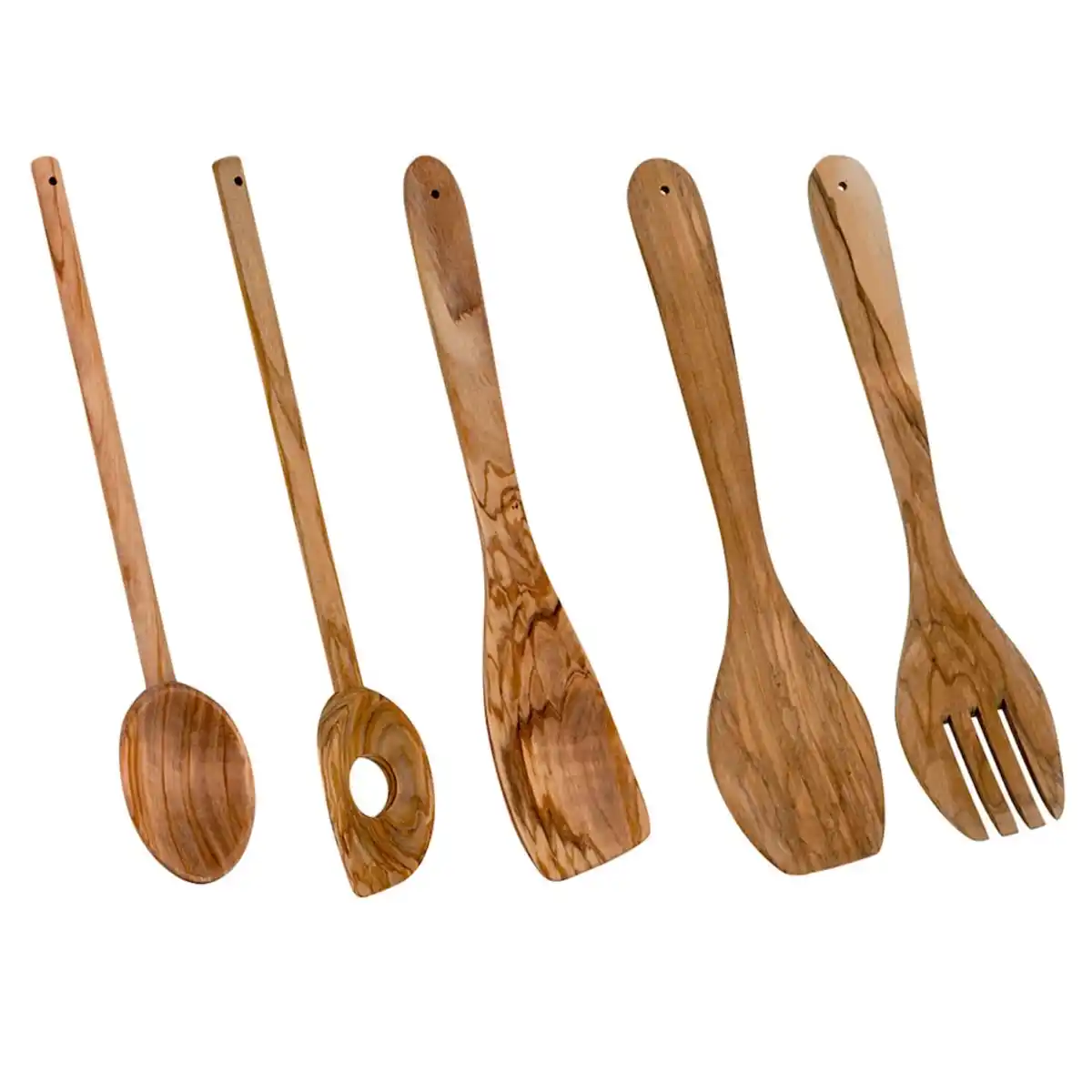 Bild 1 von metaltex Kochlöffel Set Olivenholz