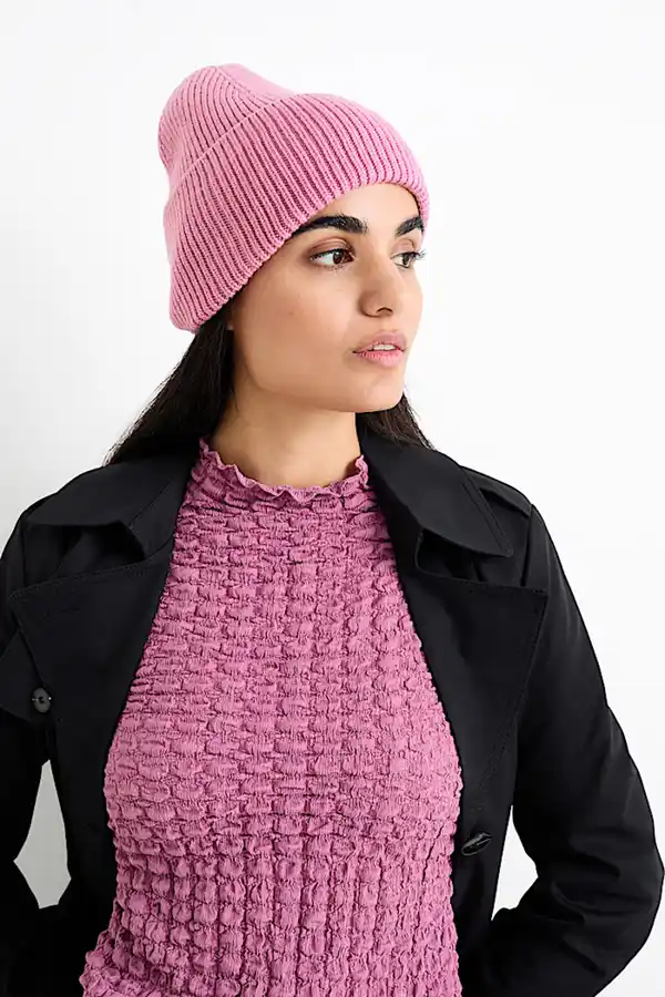 Bild 1 von C&A Beanie, Pink, Größe: 1 size