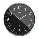 Bild 1 von Funk-Wanduhr Silber/Schwarz