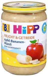 HIPP Bio-Fruchtbrei, 190-g-Glas