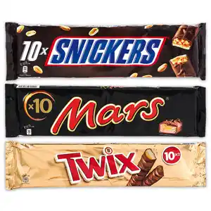 Twix/Mars/Snickers Schokoriegel