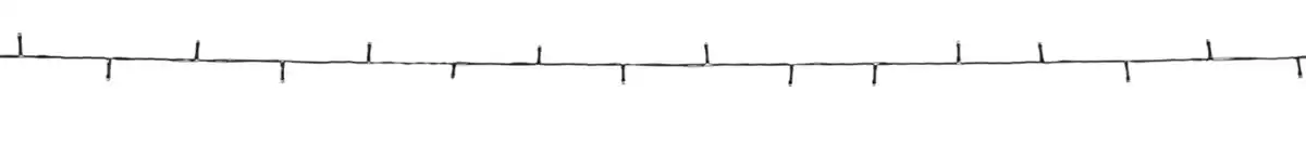 Bild 2 von LIV&BO® LED-Lichterkette mit 200 warmweißen LEDs