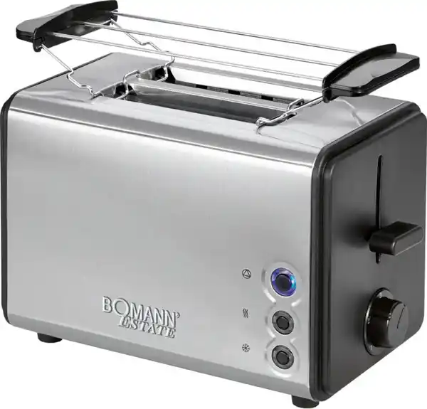 Bild 1 von BOMANN Toaster TA 1371 CB Edelstahl Estate 850 Watt