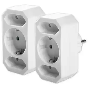 Powertec Electric Adapterstecker 2er-Set