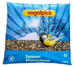 VOGELPICK Sonnenblumenkerne, 2,5-kg-Beutel