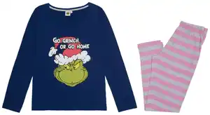 Damen-Pyjama »The Grinch«, 2-teilig