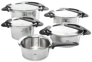 Fissler Topfset 5-tlg.INTENSA, Edelstahl