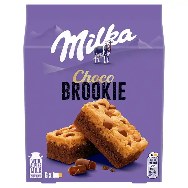 Bild 1 von Milka Kleinkuchen, Milka Brookie