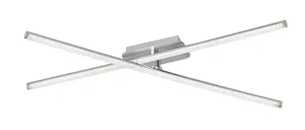 Bild 1 von LED-Deckenleuchte Chaussee Nickel 2-flammig