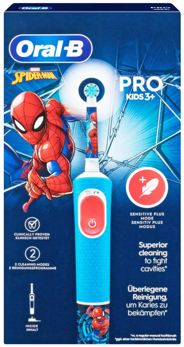 Bild 1 von ORAL-B Pro Kids 3+ »Spiderman« oder »Frozen«, Packg.