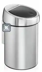 Brabantia Abfalleimer TOUCH BIN 3l matt, Edelstahl