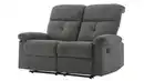 Bild 1 von Einzelsofa Microfaser grau 136 cm - Relaxfunktion - RIVERA