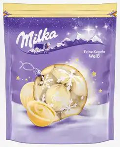 MILKA Schokoladen-Kugeln, 86 - 100-g-Beutel