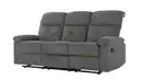 Bild 1 von Einzelsofa Microfaser grau 189 cm - Relaxfunktion - RIVERA