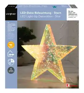 LIV&BO® LED-Deko-Beleuchtung »Stern«