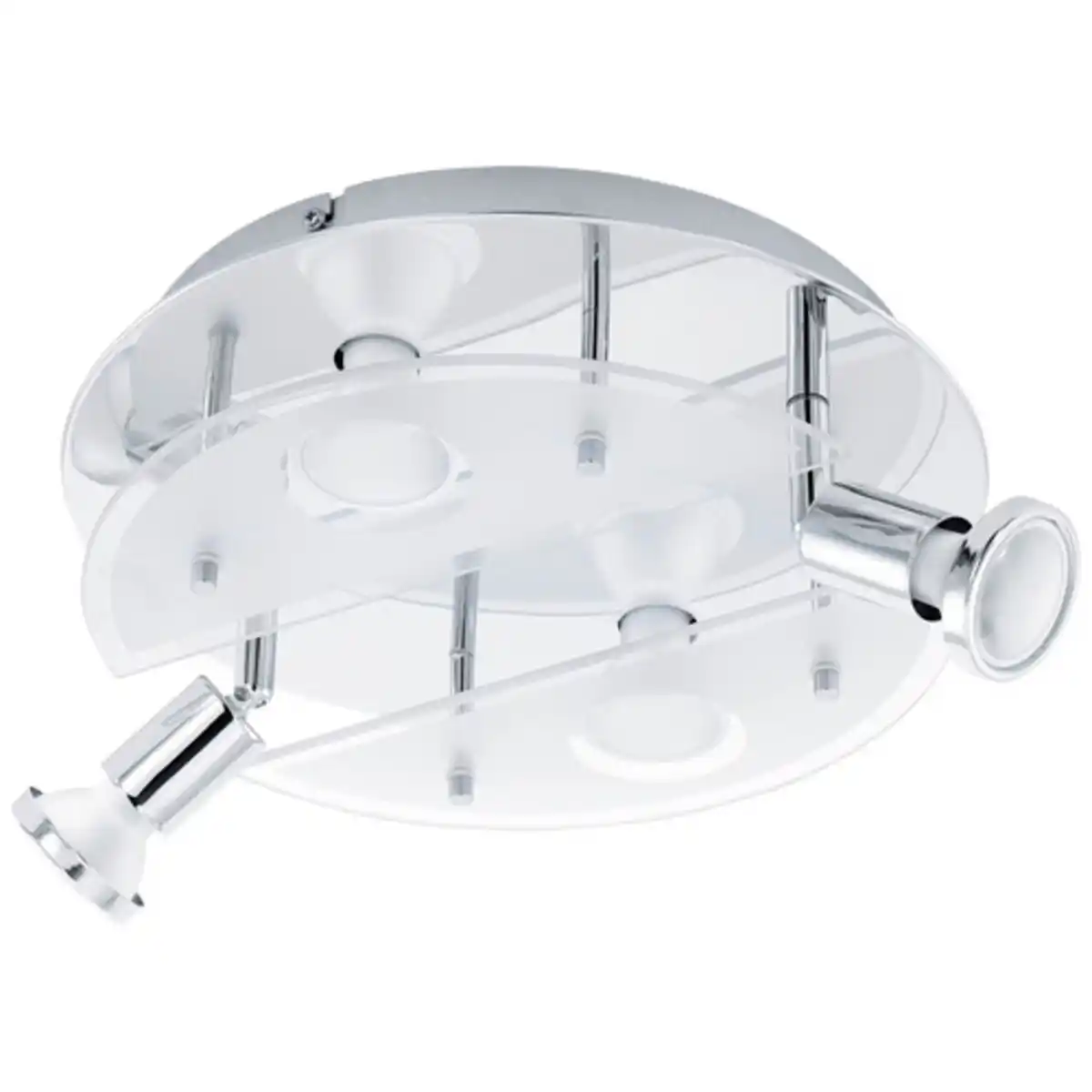 Bild 1 von EGLO LED-Deckenleuchte »CABO-C«, GU10, inkl. Leuchtmittel in warmweiß - silberfarben