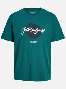 Jack&Jones JJTILEY TEE SS CREW N T-Shirt Grün