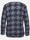 Bild 2 von Damen Leichtpullover mit Print Blau