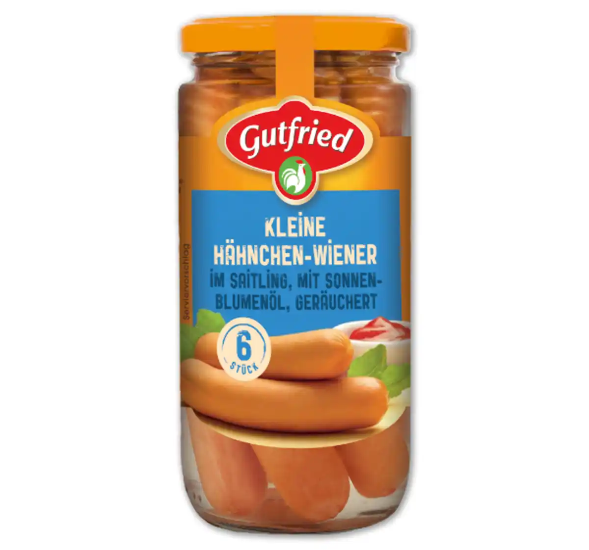 Bild 1 von GUTFRIED Kleine Hähnchen-Wiener*