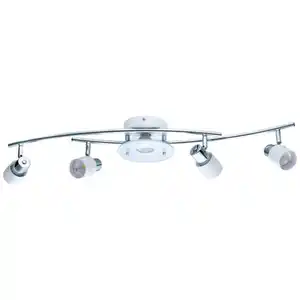 EGLO LED-Deckenleuchte »VALLIDA-SD«, GU10, dimmbar, inkl. Leuchtmittel in warmweiß - weiss